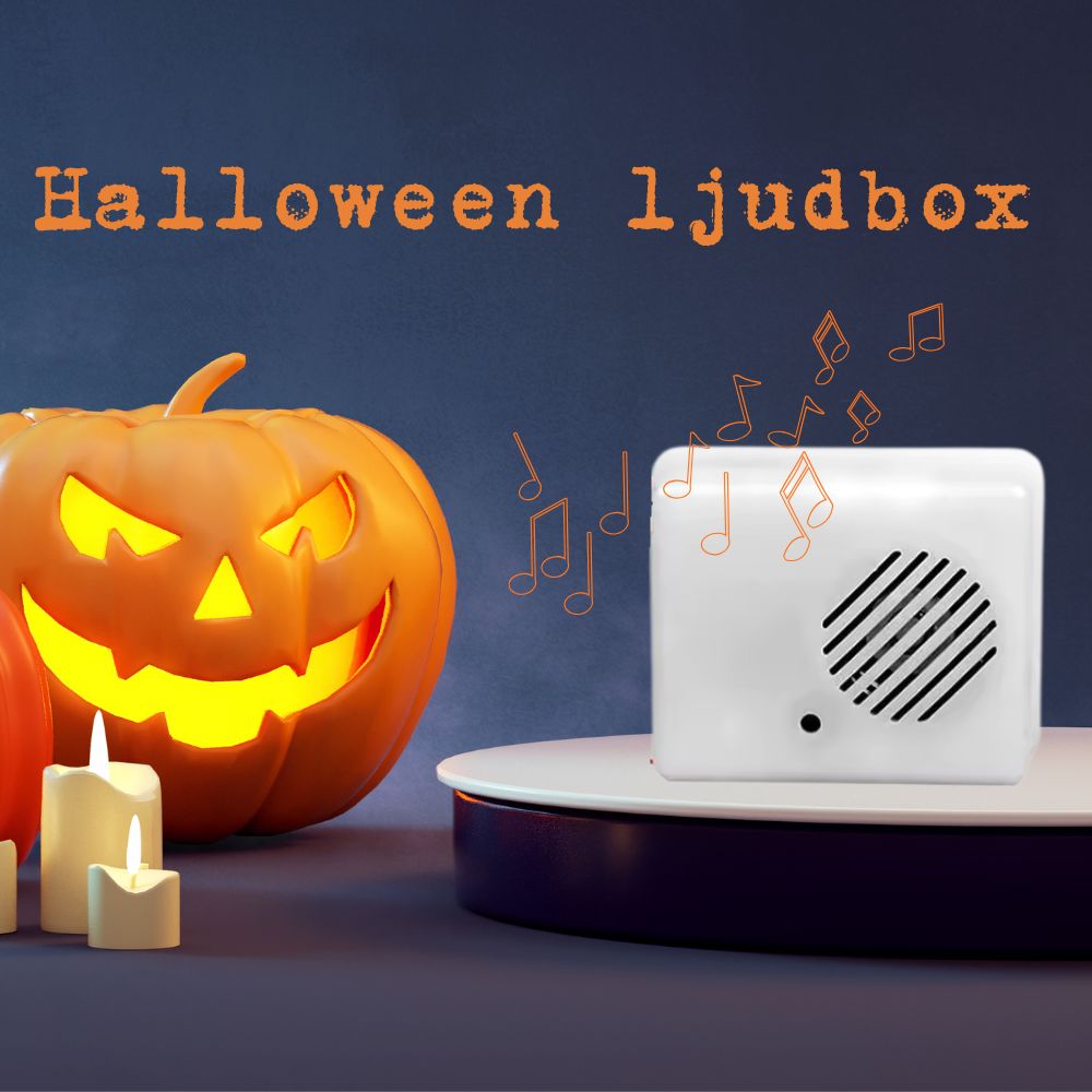 Halloween ljud box - Skrämmande ljud för den perfekta Halloween-upplevelsen
