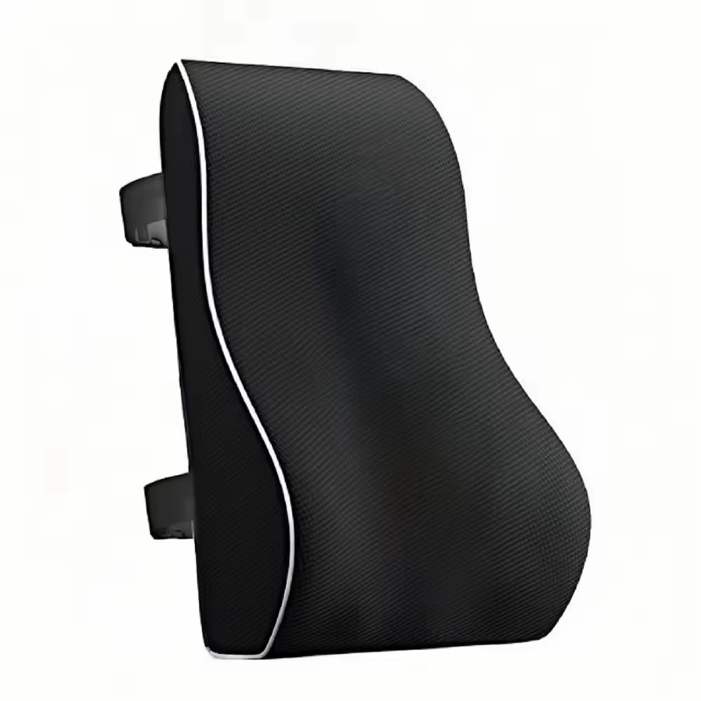 Ergonomisk Ländryggskudde i Memory Foam – För Kontorsstol, Bil & Hem
