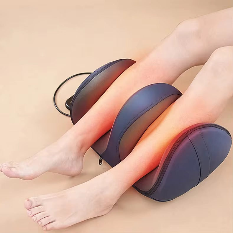 Elektrisk multifunktionell massageapparat för fötter, vader och knän.