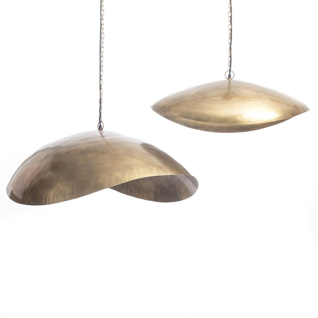Fortune Cookie taklampa i järn, mässing – XL