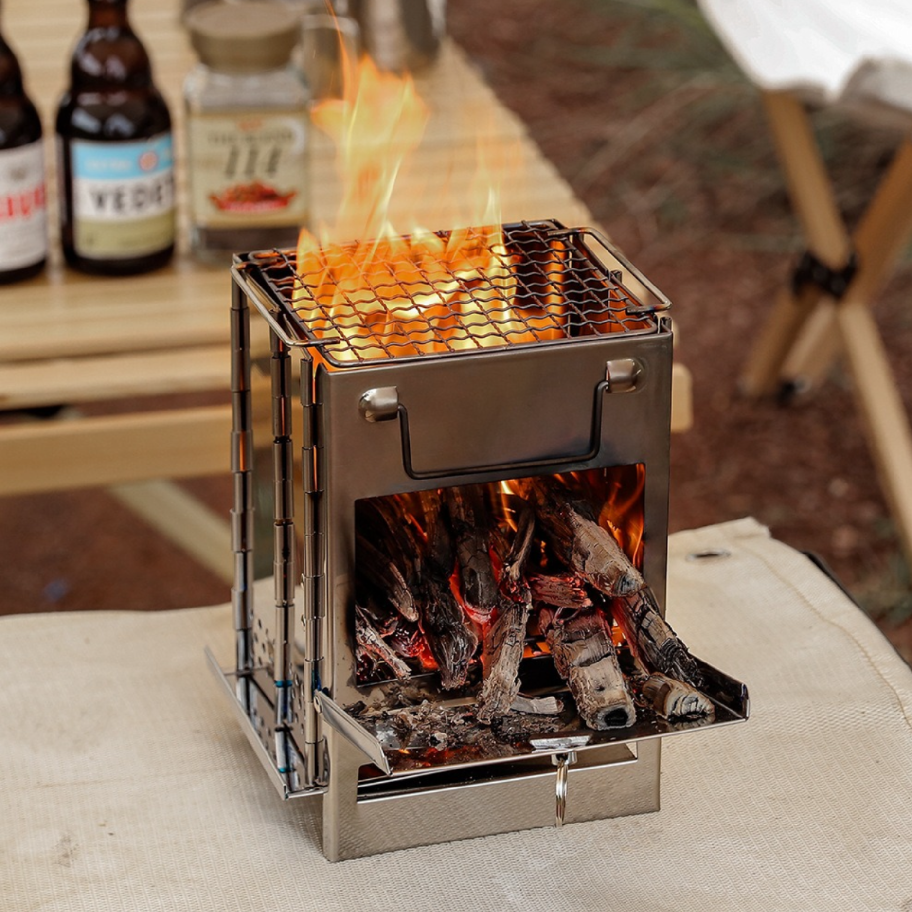 Portabelt camping grill