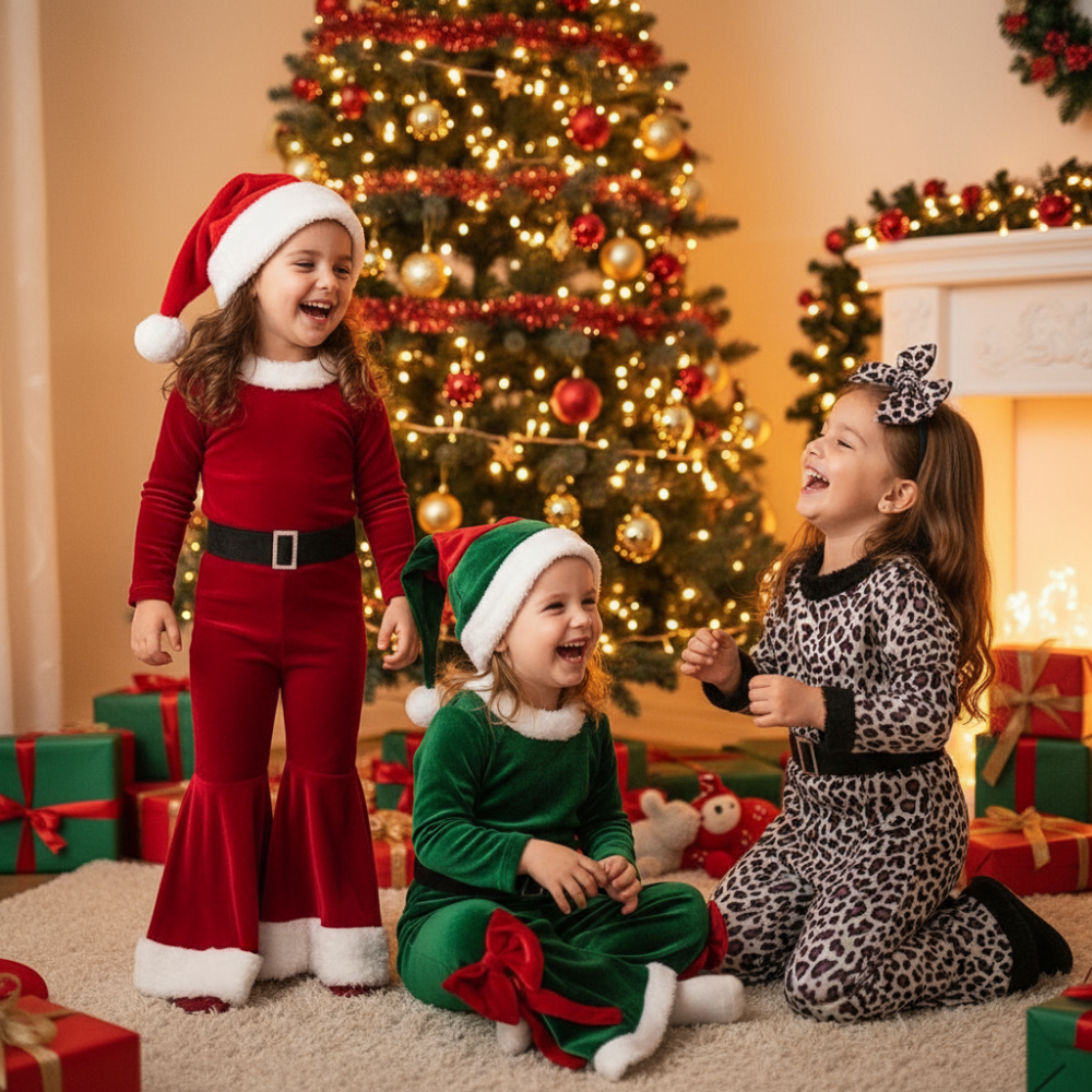 Juldräkt för flickor