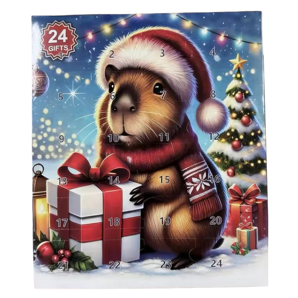 Adventskalender med kapybaror