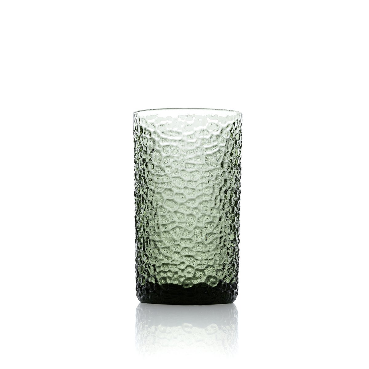 Green Pebble Highballglas, Grönt
