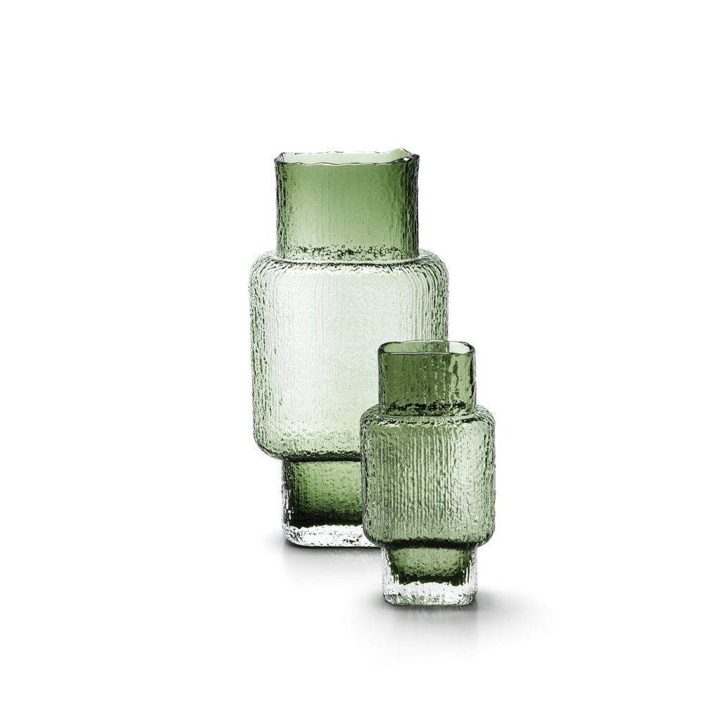 Vintage Vert-vasen i Grönt, Medium – Återvunnet Glas