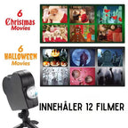 Jul och Halloween projektor