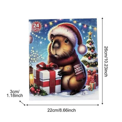Adventskalender med kapybaror