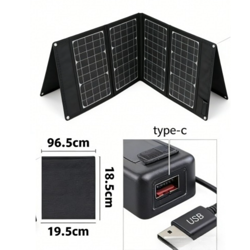 Bärbar Solcellsladdare – 30W / 45W