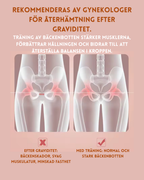 Multifunktionellt ben- & bäckenträningsredskap