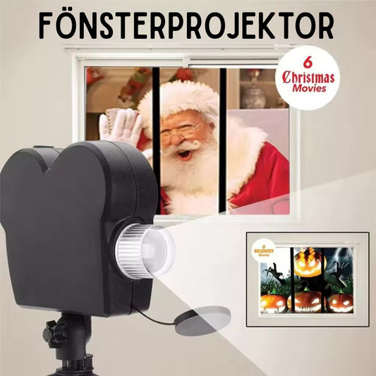 Halloween- och julprojektor