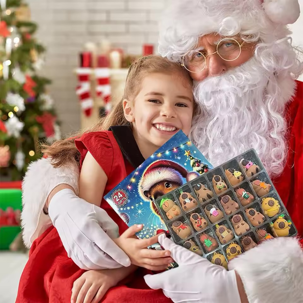 Adventskalender med kapybaror