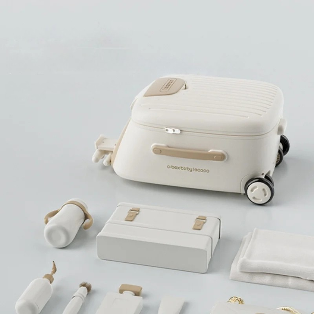 Barnvänlig Resväska med Inbyggd Stol