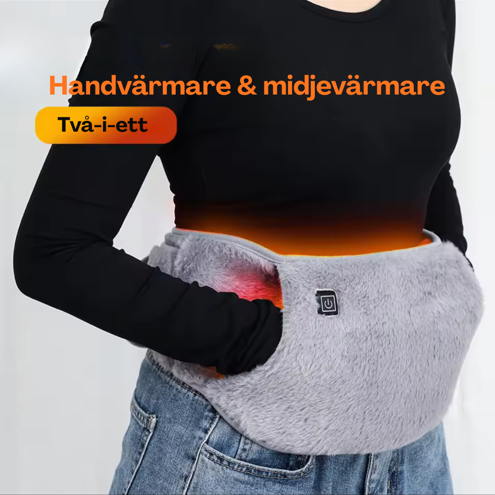 Handvärmare & Midjevärmare 2-i-1