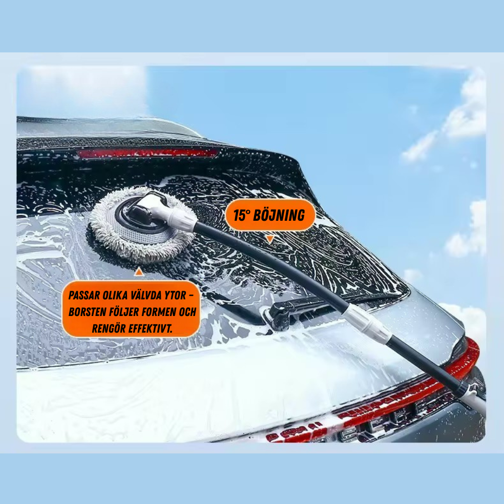 ErgoClean 180° Biltvättborste