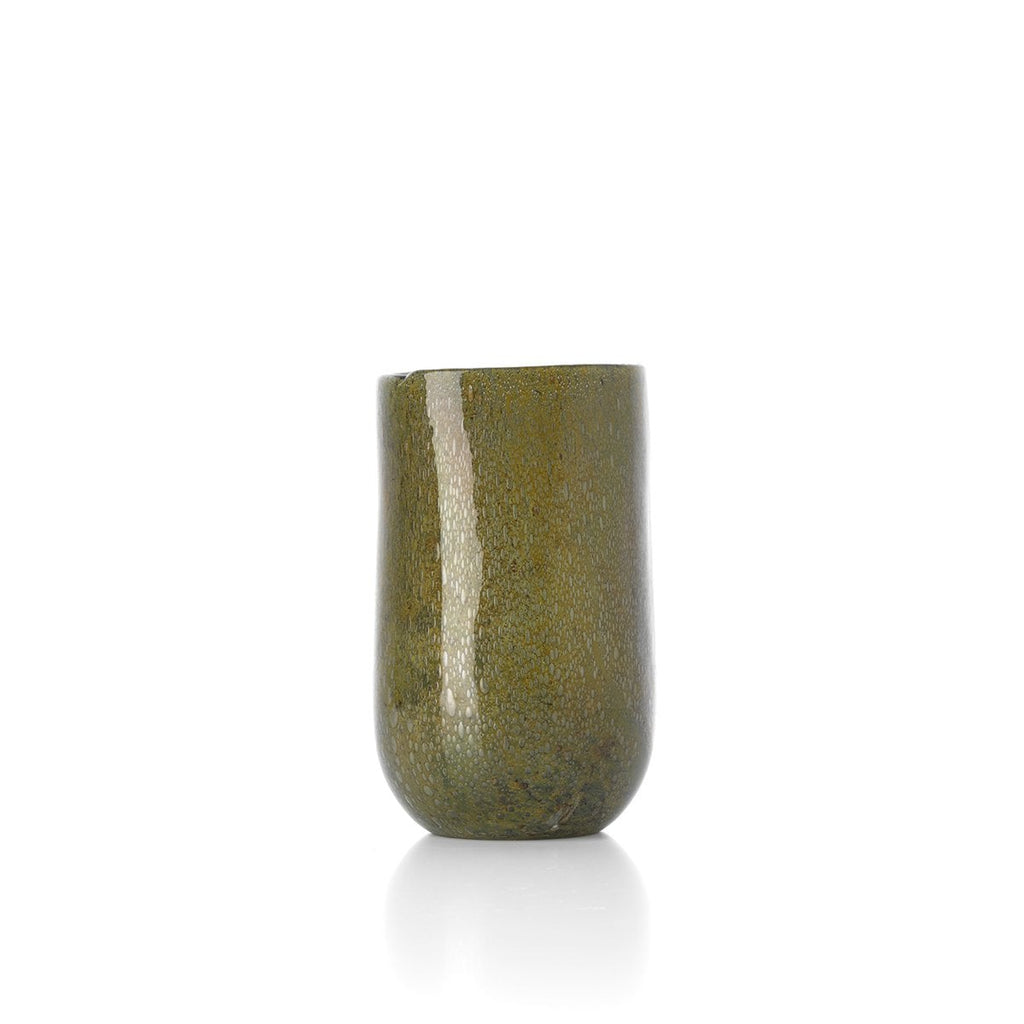 Forest-vasen i Grönt, Låg – Glas