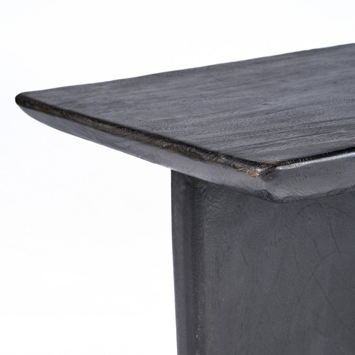 Obsidian soffbord i mangoträ, svart