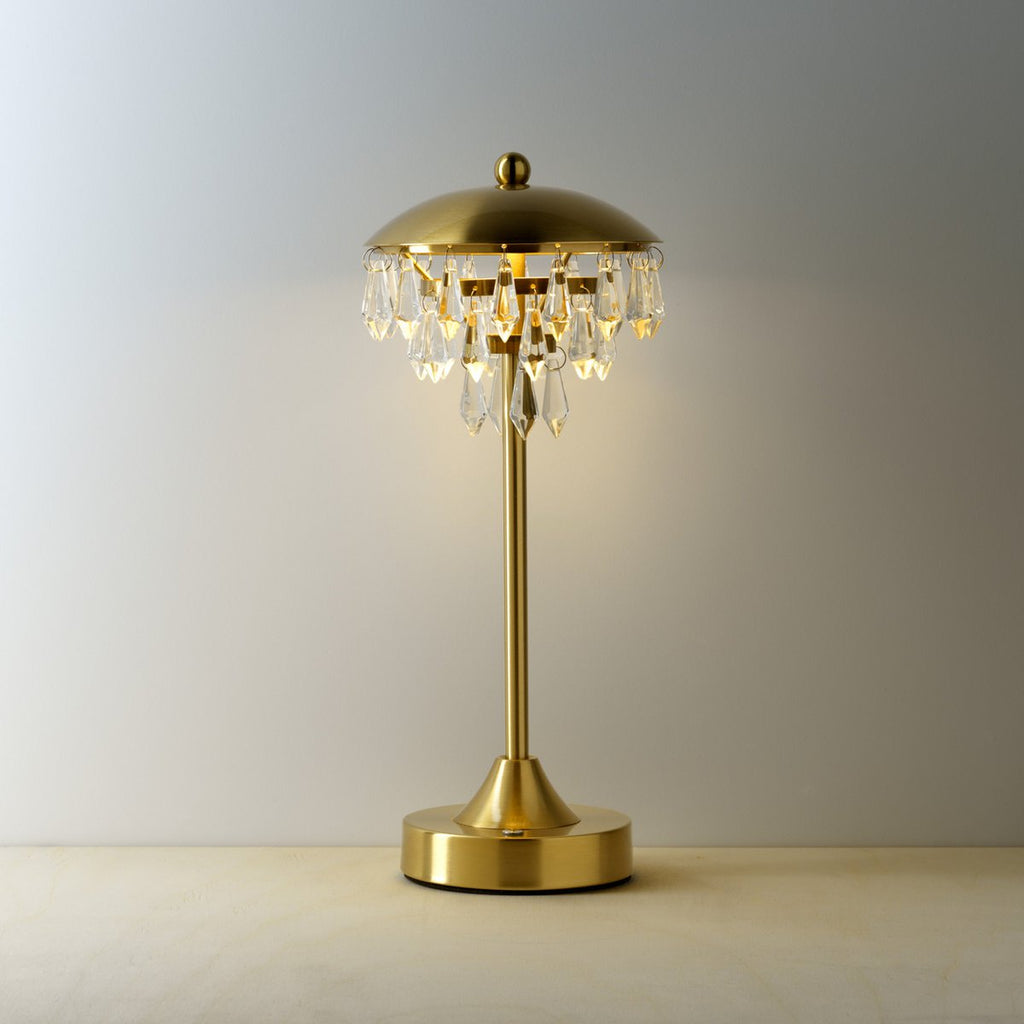 Chandelette sladdlös LED-bordslampa i järn