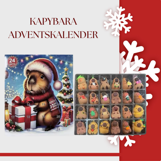 Adventskalender med kapybaror