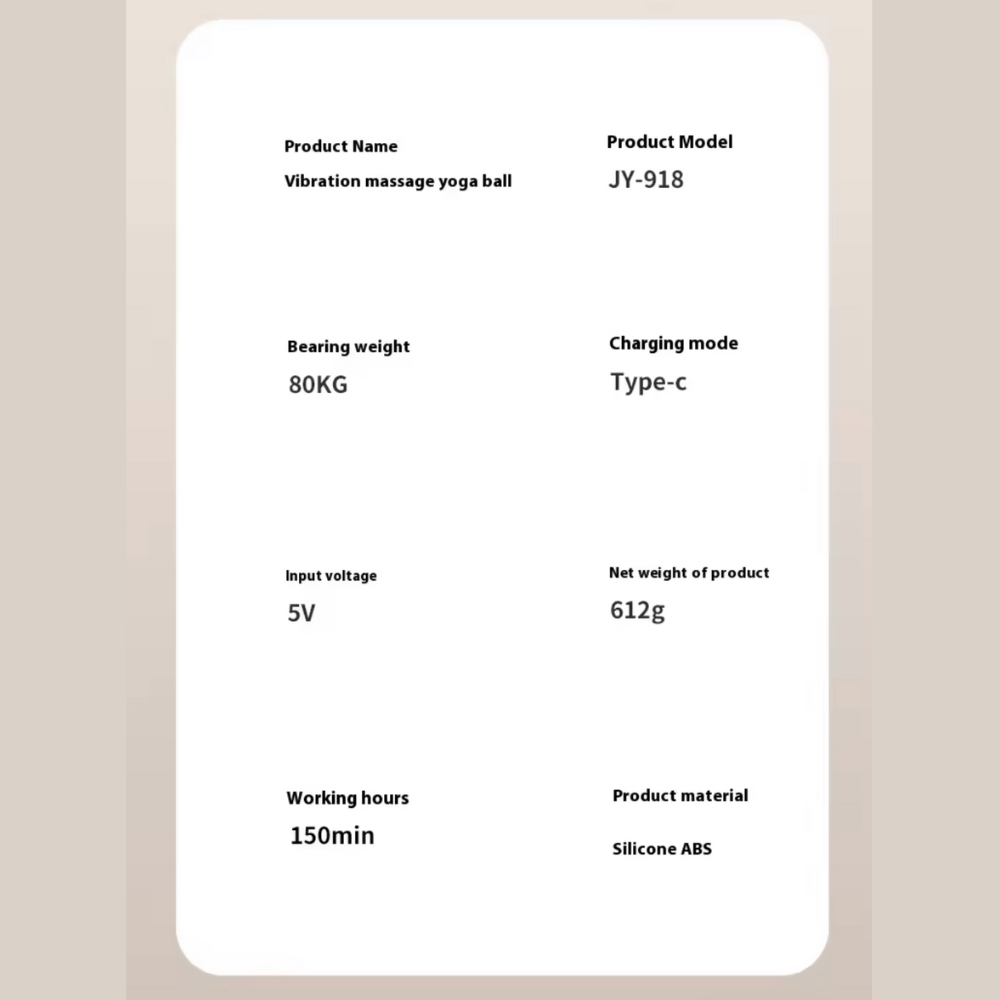 Jordnötsformade vibrerande massageboll