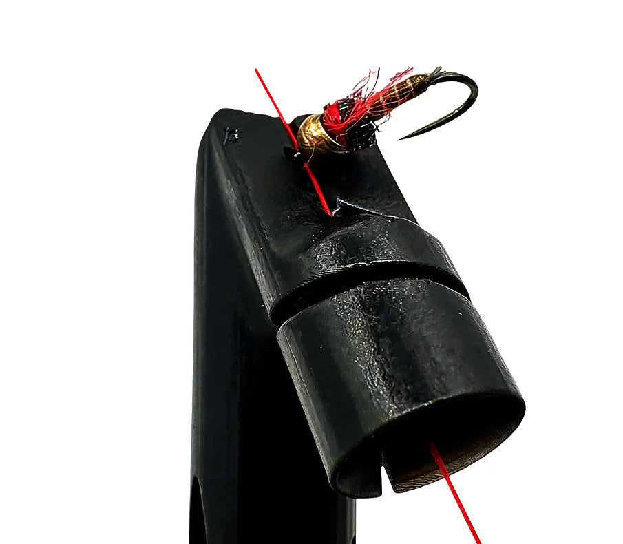 Magnetisk Knutverktyg för Flugfiske