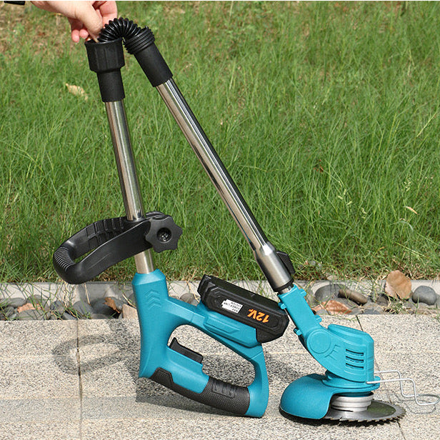 Trådlös Grästrimmer 12V – Borstlös Motor & Hopfällbar Design