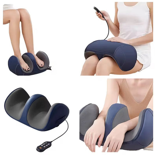 Elektrisk multifunktionell massageapparat för fötter, vader och knän.