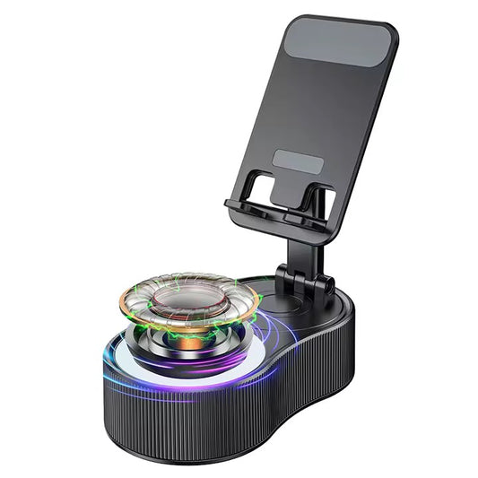 Trådlös Bluetooth-högtalare med RGB-ljus och mobilhållare