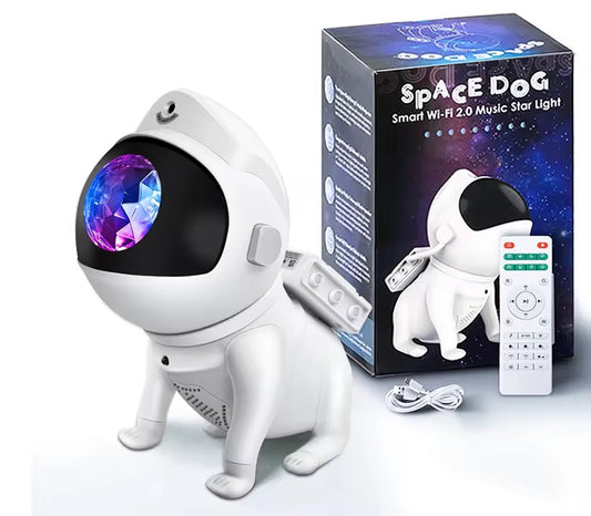 Space Dog Nightlight – Trygg och magisk läggdags