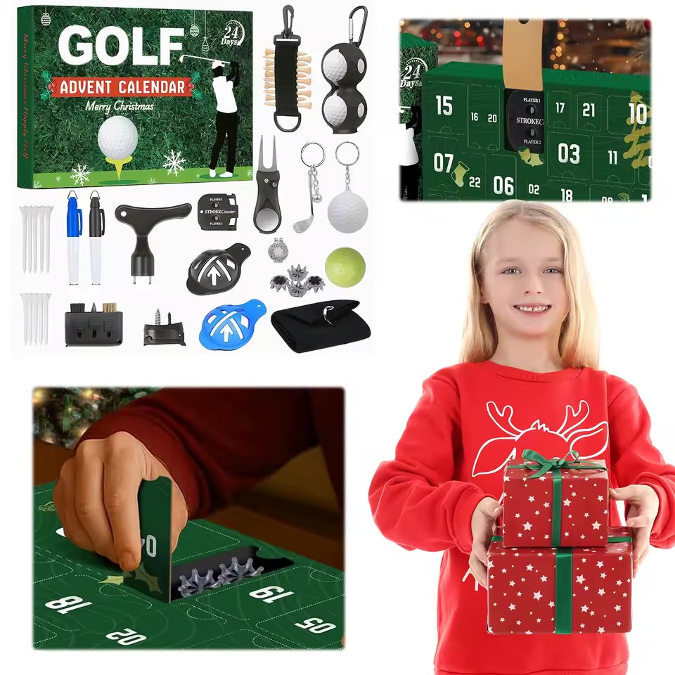 Golf Adventalender 24 luckor