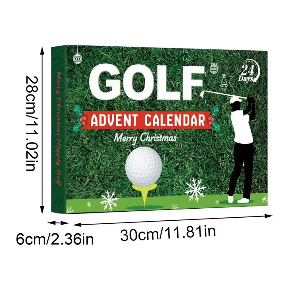 Golf Adventalender 24 luckor