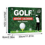 Golf Adventalender 24 luckor