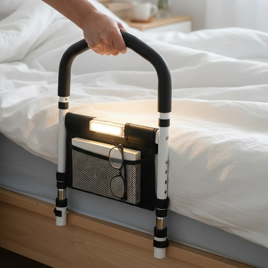 Säkerhetsräcke Säng LED