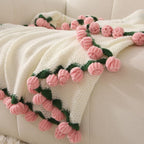 Handgjord Virkad Rospläd