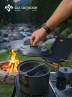 Dubbelångkokare 6,5L – Camping & Friluftsliv