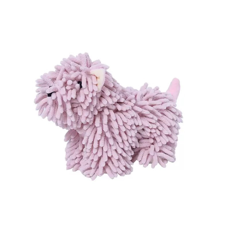 Barnhandduk i Mikrofiber – Söt Hundkompishandduk