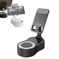 Trådlös Bluetooth-högtalare med RGB-ljus och mobilhållare