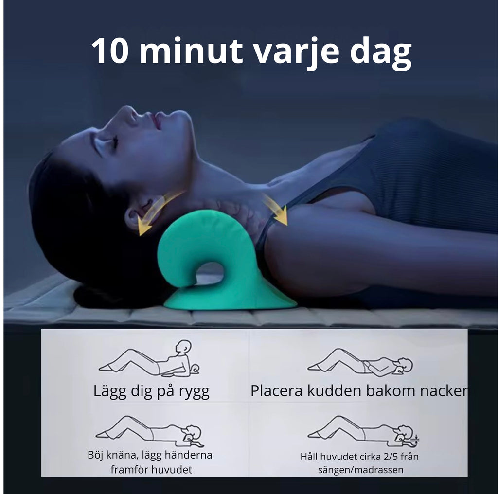 ErgoRelax stretchkudde för nacke och axlar
