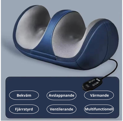 Elektrisk multifunktionell massageapparat för fötter, vader och knän.