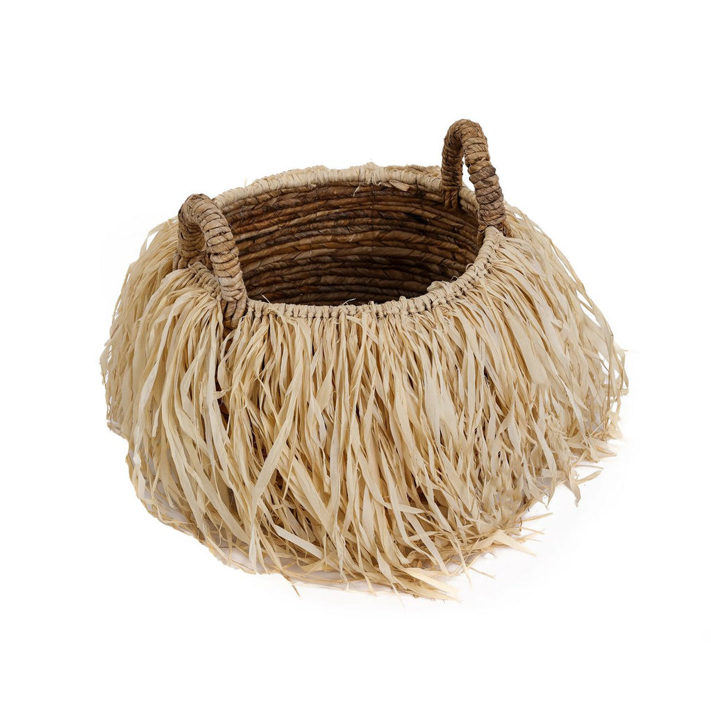 Raffia-korgen, Medium – Handvävd i Raffia