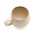 Cascais mugg i stengods, vit – M