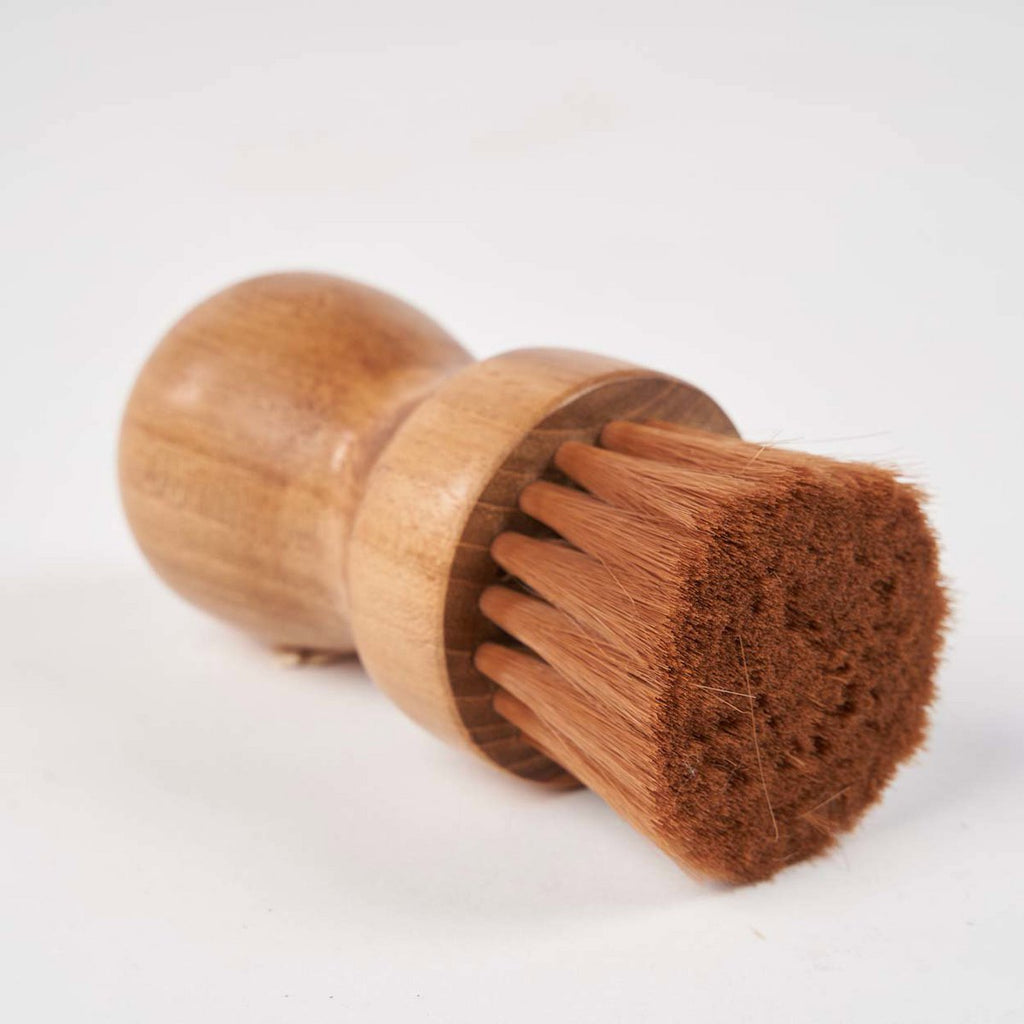 Hadya diskborste i teak, natur