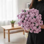 Lila bukett korrekt färg