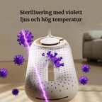 Elektrisk skotork med 360° varmluft & UV-sterilisering